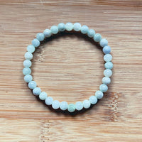 Small Jade Beaded Bracelet