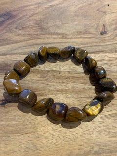 Polished Tiger Eye Bracelet