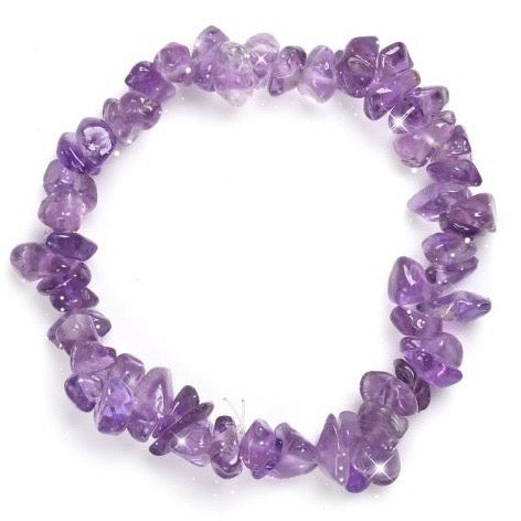 Brazilian Amethyst Chip Harmony Bracelet