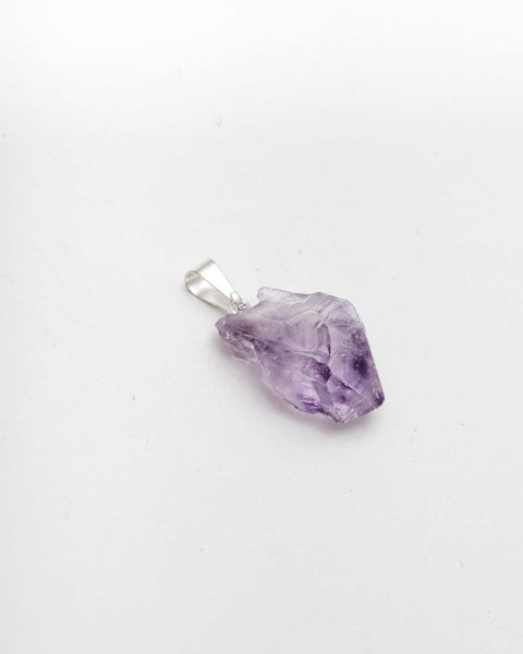 Small Brazilian Amethyst Calming Pendant