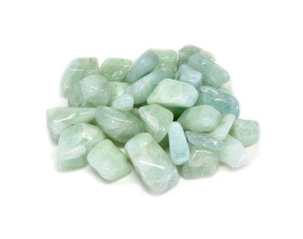 Small Premium Tumbled Aquamarine