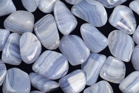 Small Tumbled Blue Lace agate