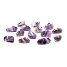 Tumbled Chevron Amethyst