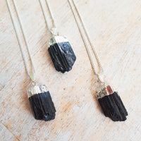 Brazilian Black Tourmaline Pendant