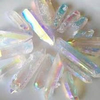 Rough Angel Aura Opal Quartz Point