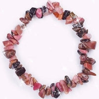 Rhodonite Chip Bracelet