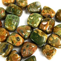 Tumbled Rhyolite (Rainforest Jasper)