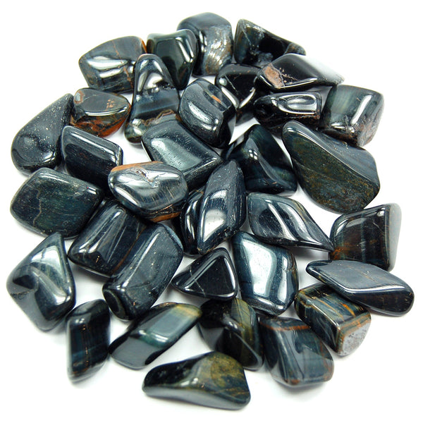 Tumbled South African Blue Tiger Eye