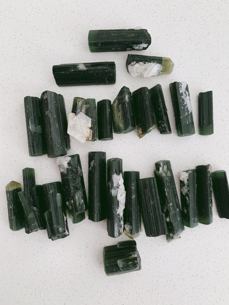 Rare Rough Green Tourmaline