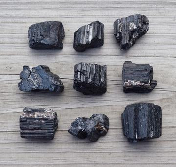 Medium Brazilian Rough Black Tourmaline